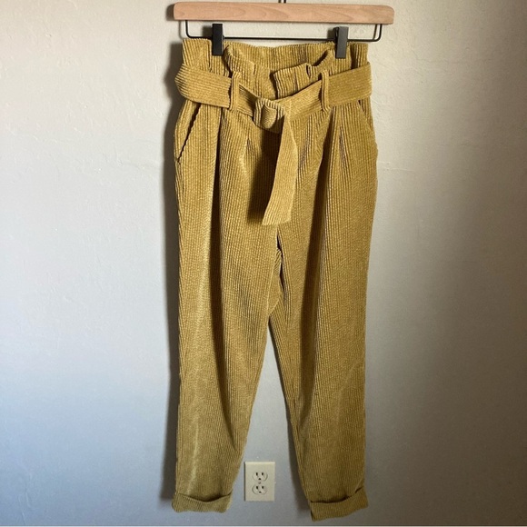 wild fable Pants - Wild Fable Corduroy Paper Bag Pants Size 0